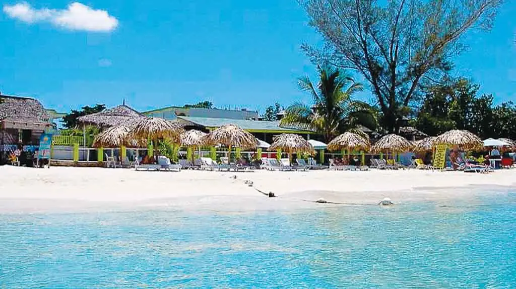 Caribbean Sea at Fun Holiday Beach Hotel Negril Jamaica